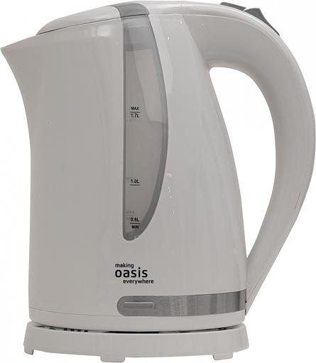 Чайник электрический Oasis K-2PW 1.7л. 2200Вт белый корпус: пластик фото 2