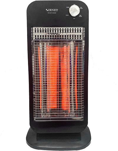 Конвектор Zenet ZET-517 1000Вт черный фото 2