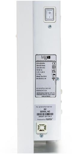 Конвектор ivigo EPK-Pro Wi-Fi EPK4550P07 750Вт белый фото 9
