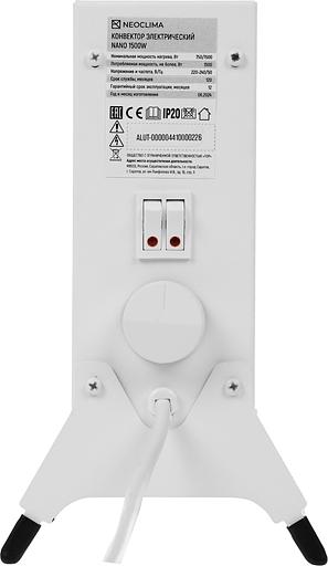 Конвектор Neoclima Nano 1500Вт белый фото 5