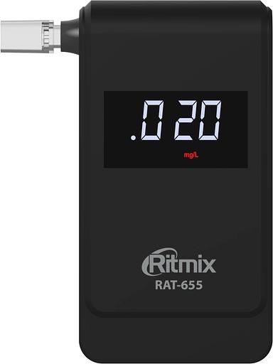 Алкотестер Ritmix RAT-655 электрохимический черный фото 2