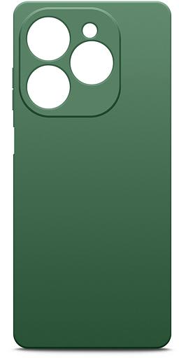 Чехол (клип-кейс) BoraSCO для Tecno Spark 20/20C/Go 2024/Pop 8 Microfiber Case зеленый опал (72676) фото 1