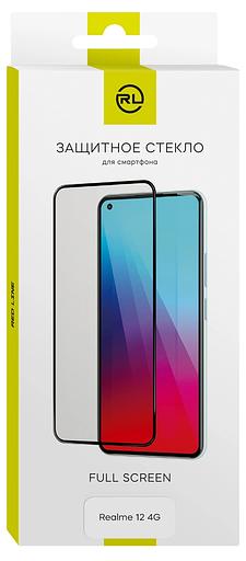 Защитное стекло для экрана Redline черный для Realme 12 4G 2.5D 1шт. (УТ000039355) фото 1