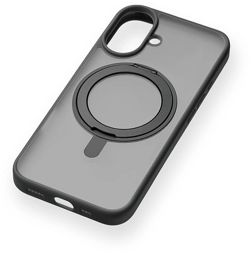 Чехол (клип-кейс) uBear для Apple iPhone 16 Clip 360 with MagSafe черный (CS437BL61RG-I24M) фото 3