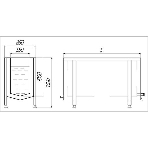 Ванна для воскования водоплавающей птицы фото 2