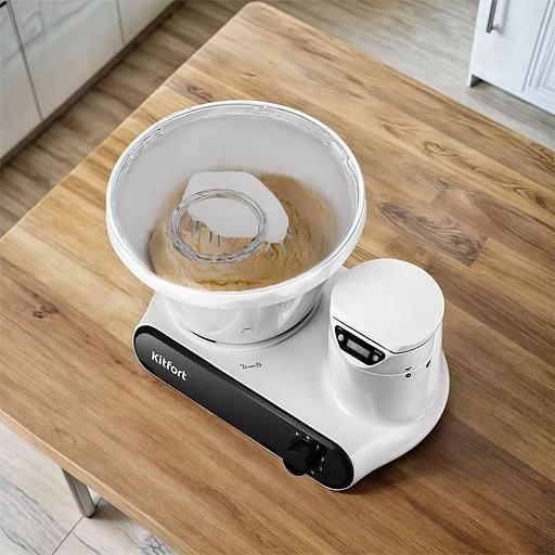 Миксер планетарный Kitfort КТ-3478 1200Вт белый фото 7