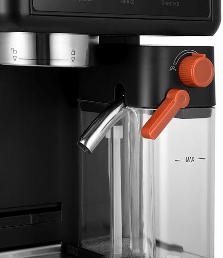 Кофеварка рожковая Kitfort КТ-7554 1350Вт черный фото 2