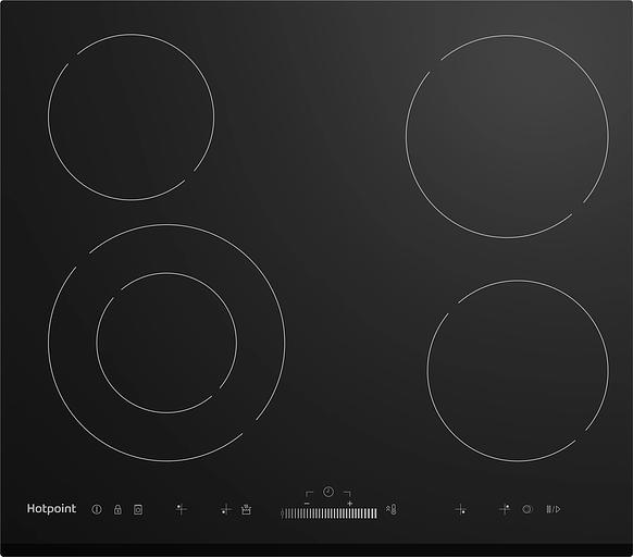 Варочная поверхность Hotpoint HR 6T2 B S черный фото 1