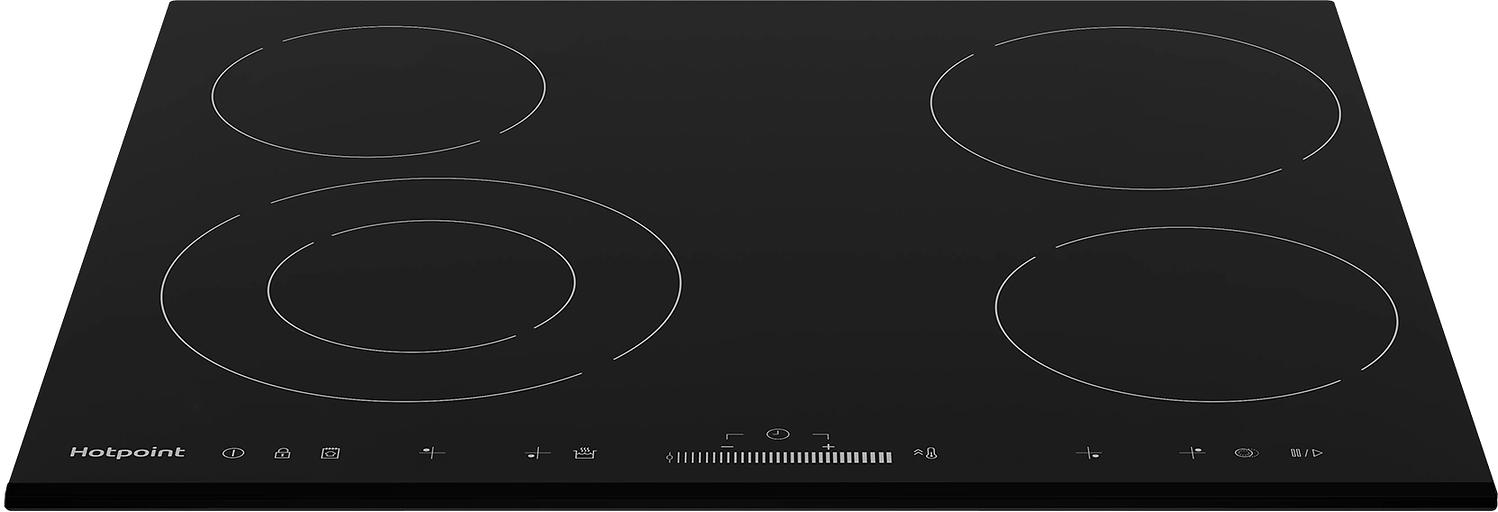 Варочная поверхность Hotpoint HR 6T2 B S черный фото 4