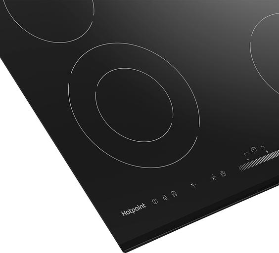 Варочная поверхность Hotpoint HR 6T2 B S черный фото 5