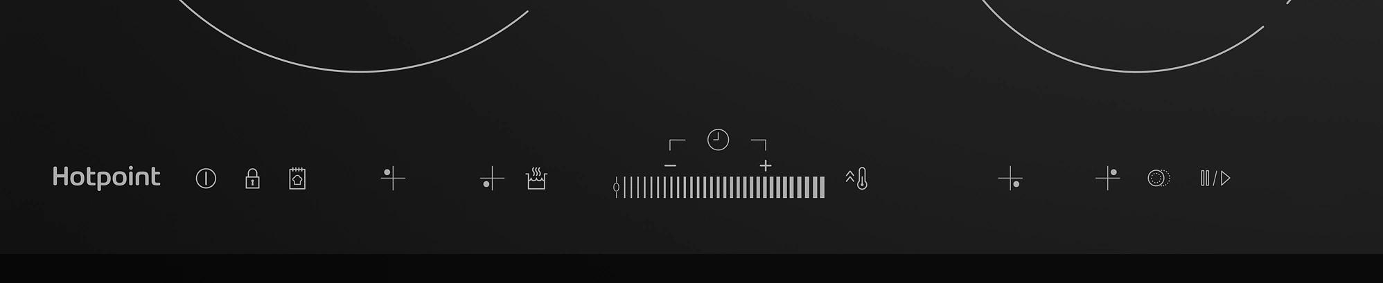Варочная поверхность Hotpoint HR 6T2 B S черный фото 6