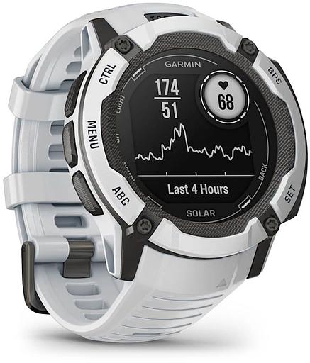 Смарт-часы Garmin Instinct 2X Solar белый 50мм фото 2