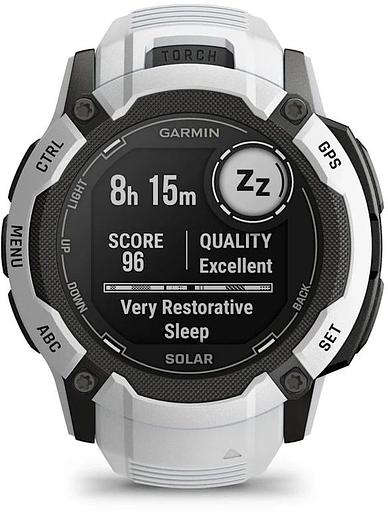 Смарт-часы Garmin Instinct 2X Solar белый 50мм фото 7