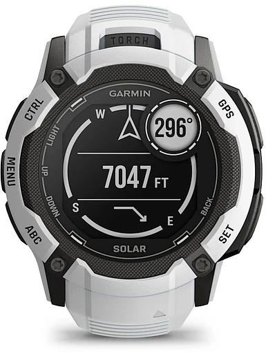 Смарт-часы Garmin Instinct 2X Solar белый 50мм фото 10