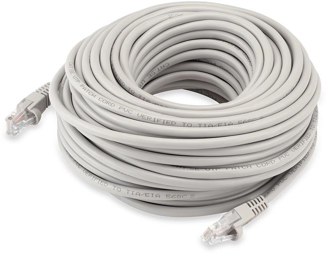 Патч-корд Buro UTP-5E-20M-G-LSZH UTP cat.5E 20м серый RJ-45 (m)-RJ-45 (m) фото 1