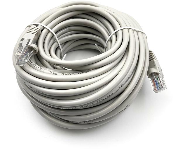 Патч-корд Buro UTP-5E-15M-G-LSZH UTP cat.5E 15м серый RJ-45 (m)-RJ-45 (m) фото 1