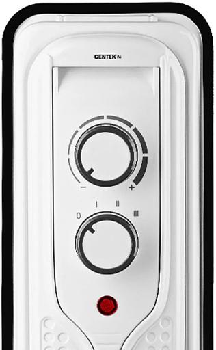 Радиатор масляный Centek CT-6205 1500Вт белый фото 4
