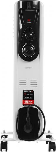 Радиатор масляный Centek CT-6200 1500Вт белый фото 2
