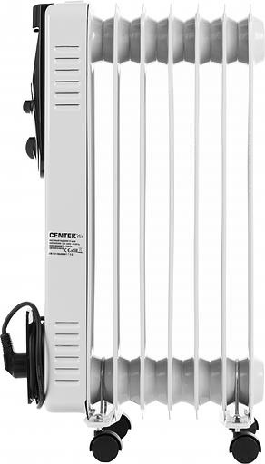 Радиатор масляный Centek CT-6200 1500Вт белый фото 3