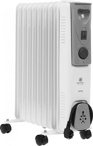 Радиатор масляный Royal Clima Siena ROR-S9-2000M 2000Вт белый/серый фото 2