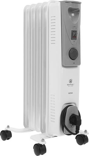 Радиатор масляный Royal Clima Siena ROR-S5-1000M 1000Вт белый/серый фото 2
