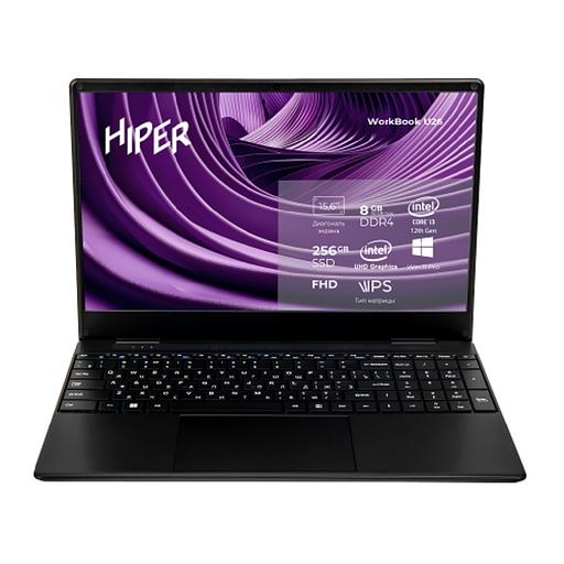 Hiper Workbook U26 [U26-15FII3123R8S2WPG ] Grey 15.6" {FHD i3 1215U(1.2Ghz)/8192Mb/256SSDGb/noDVD/Int:Intel UHD Graphics//Win11Pro} фото 1