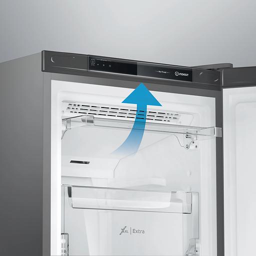 Морозильная камера Indesit DFZ 4150 G серебристый фото 6