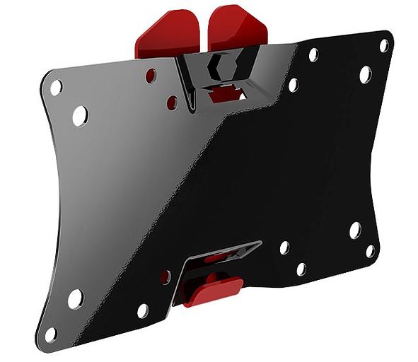 Кронштейн для телевизора Holder LCDS-5060 черный глянец 19"-32" макс.30кг настенный фиксированный фото 1