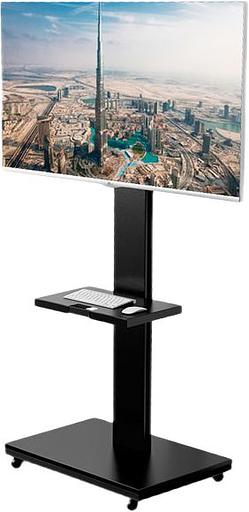 Подставка для телевизора Holder PR-106 черный 26"-70" напольный наклон (2 коробки) фото 2