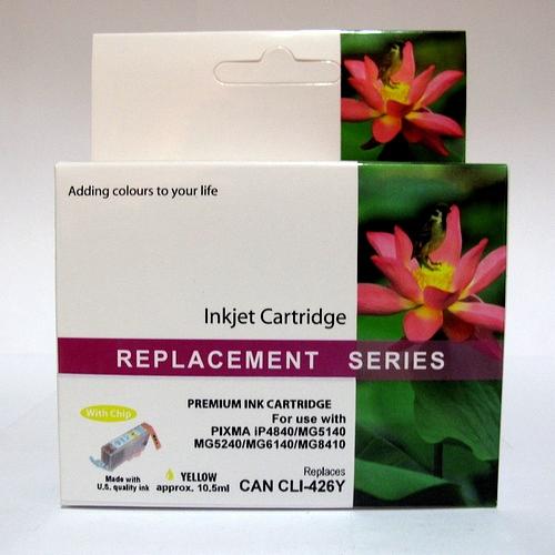 Картридж Canon CLI-426Y Yellow Jet Tek опт фото 2