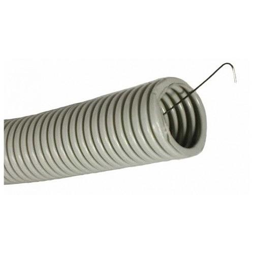 Труба гофрированная из ПВХ REXANT, с зондом, Ø32 мм, бухта 25 м/уп. фото 1