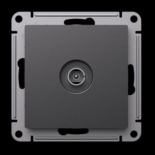 Антенна TV коннектор AtlasDesign механизм базальт SE ATN001493 фото 1