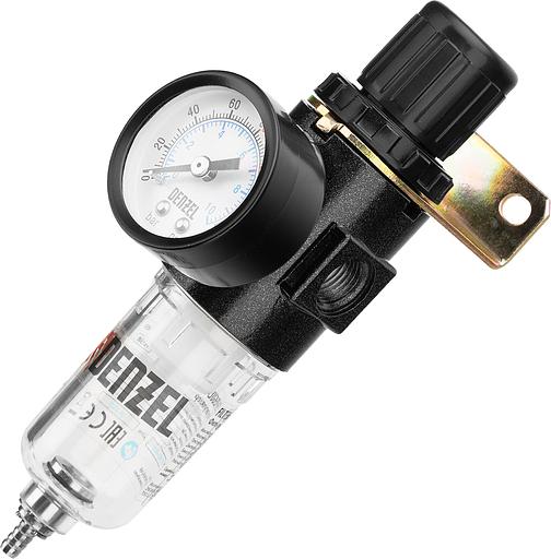 Фильтр-регулятор FR1500, 10 бар, 1500 л/мин, 1/4" Denzel фото 1
