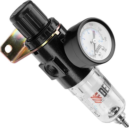 Фильтр-регулятор FR1500, 10 бар, 1500 л/мин, 1/4" Denzel фото 10