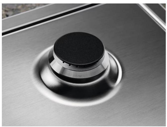 Газовая варочная поверхность Electrolux KGS75362XX нержавеющая сталь фото 5