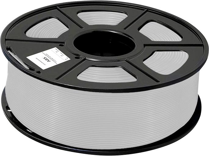 Пластик для принтера 3D Cactus CS-3D-ABS-1KG-SILVER ABS d1.75мм 1кг L386м 1цв. фото 2