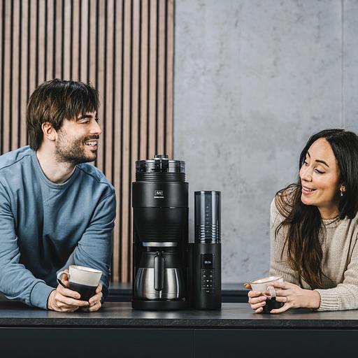Кофеварка капельная Melitta Aromafresh 2 Grind & Brew черный фото 2