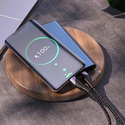 Кабель Hoco U95 PD IPH 01481 1м черный фото 4