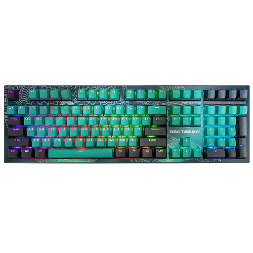 Клавиатура Raskat KM002 UV GREEN фото 1