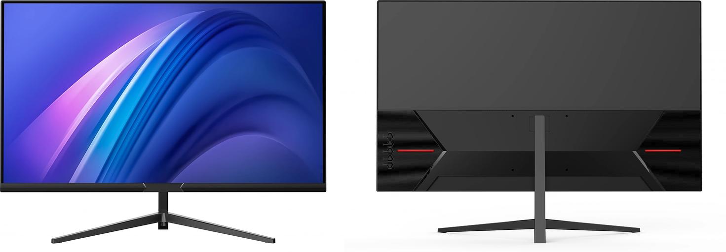 Монитор NPC 27" MF270B-V черный IPS LED 4ms 16:9 HDMI M/M матовая 250cd 178гр/178гр 1920x1080 75Hz VGA DP FHD 4кг фото 3