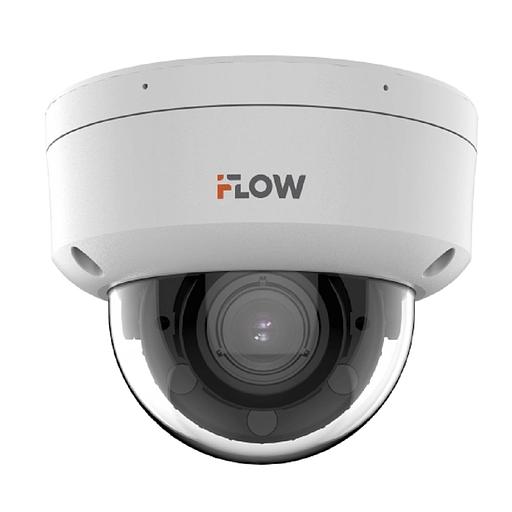 IFLOW F-IC-1722CMZ4(2.8-12mm) Eco 2Мп уличная купольная IP-камера с гибридной Smart-подсветкой до 30м и встроенным микрофоном фото 1