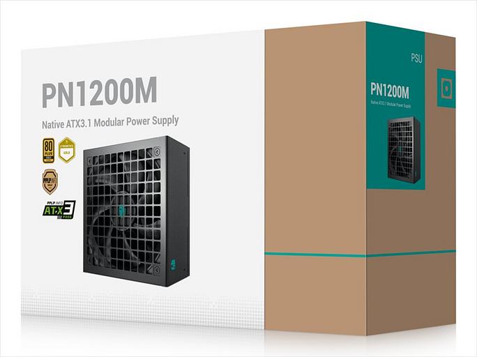 Блок питания Deepcool GamerStorm PN1200M черный (ATX 3.1, 1200W, Full Cable Management, PWM 120mm fan, Active PFC, 80+ GOLD, Gen5 PCIe) RET фото 10