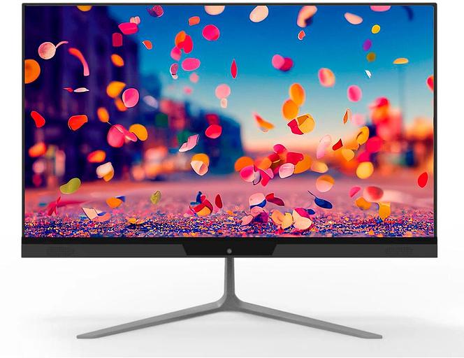 Моноблок IRU Planio 23IGLG 23.8" Full HD Cel N4020 (1.1) 4Gb SSD256Gb UHDG 600 CR Free DOS GbitEth WiFi BT Cam черный 1920x1080 фото 1