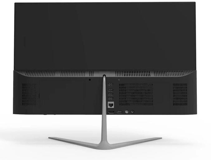 Моноблок IRU Planio 23IGLG 23.8" Full HD Cel N4020 (1.1) 4Gb SSD256Gb UHDG 600 CR Free DOS GbitEth WiFi BT Cam черный 1920x1080 фото 2