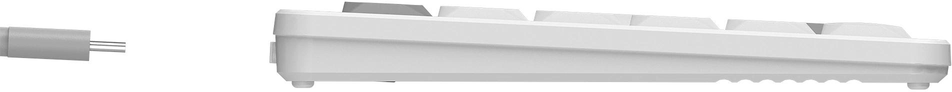 Клавиатура A4Tech Fstyler FBX55C белый USB беспроводная BT/Radio slim Multimedia (FBX55C) фото 10