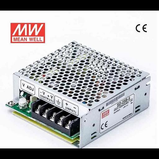 SD-25B-5, DC/DC преобразователь, 25Вт, вход 19...36В, выход 5В/5А фото 1