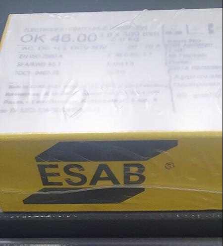 Электроды ОК-46 2,0х300мм 2кг ESAB фото 1