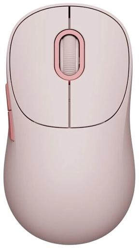 Мышь Xiaomi Wireless Mouse 3 розовый оптическая 1200dpi silent беспров. BT/Radio USB для ноутбука 4but (BHR8911GL) фото 1