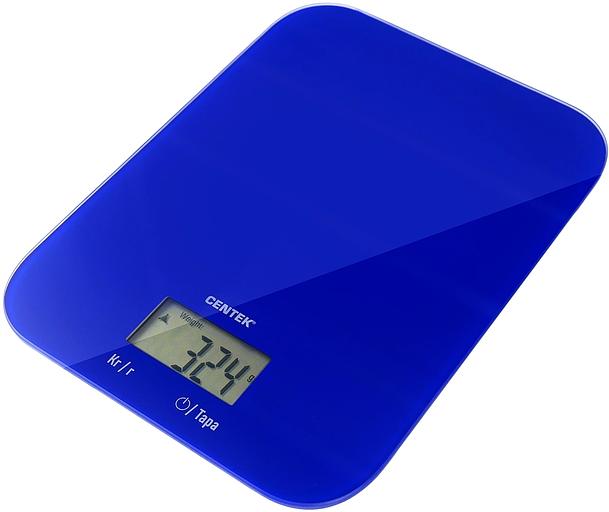 Весы кухонные Centek CT-2481 LCD BLUE фото 2
