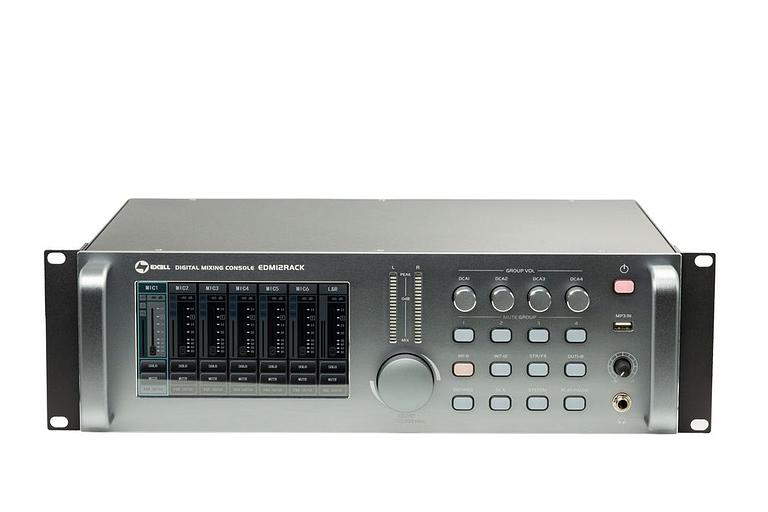 Цифровой рэковый микшер, 12 каналов Exell EDM12RACK фото 3